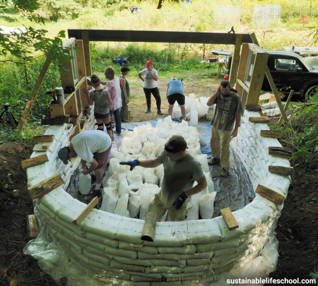What is Earthbag Building? Sustainable Life School