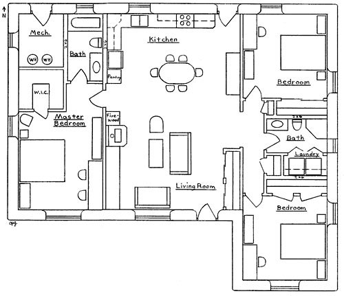 House Plan Sustainable Life School